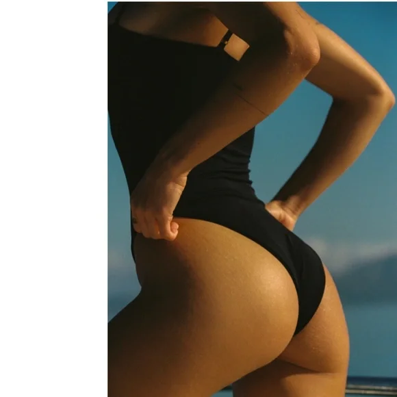 Slate swim black phoenix one piece swimsuit nwt Medium M - Picture 2 of 9